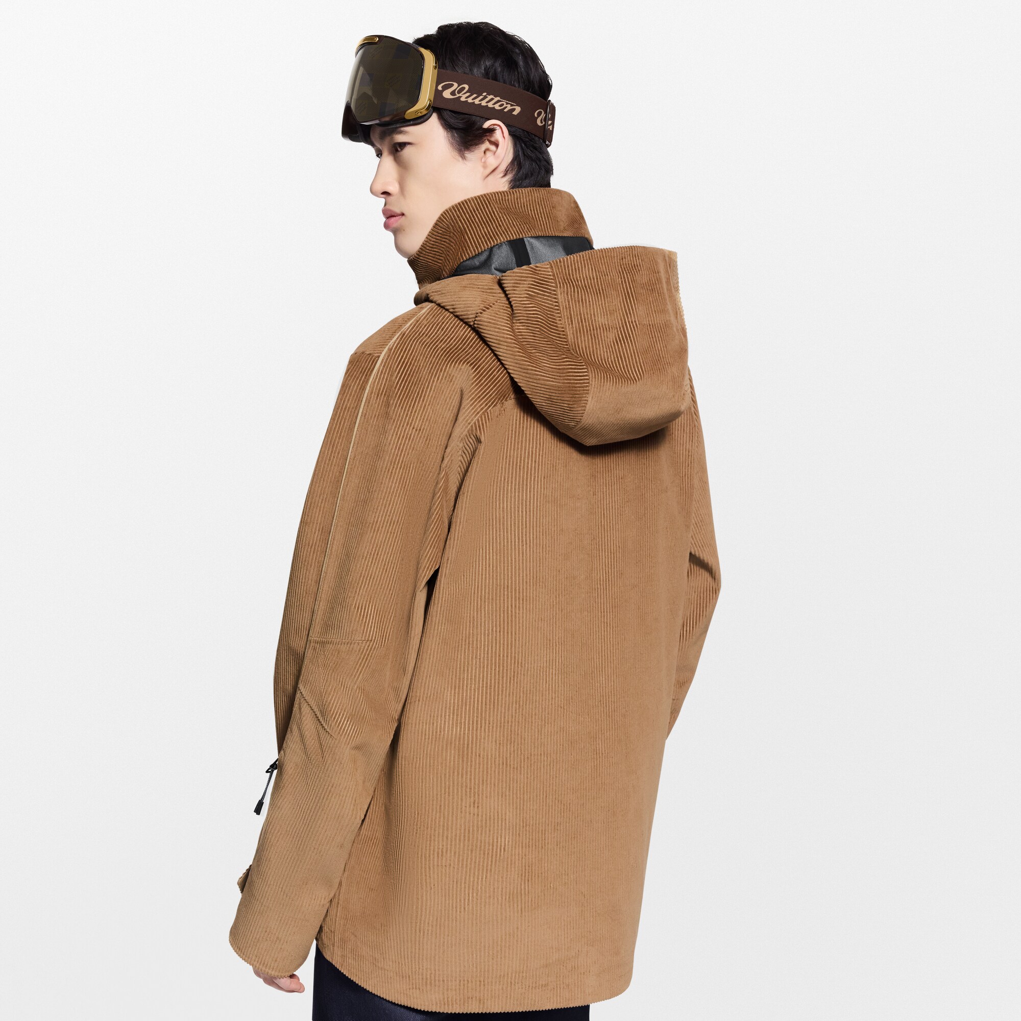  Prêt-à-Porter Manteaux et Blousons Veste 3-en-1 en velours côtelé technique | Louis Vuitton ® (Zoom produit)