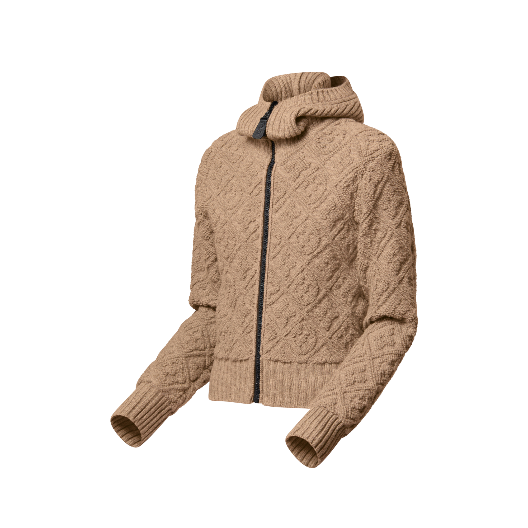  Prêt-à-Porter Hauts Veste à capuche Monogram en tissu éponge | Louis Vuitton ® (Zoom produit)