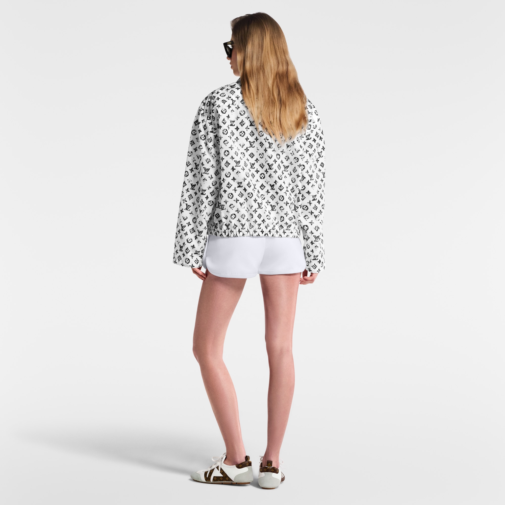  Prêt-à-Porter Manteaux et Vestes Veste à fermeture à glissière et Monogram graphique | Louis Vuitton ® (Zoom produit)