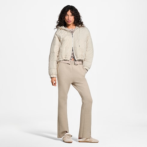 Prêt-à-Porter Manteaux et Vestes Veste à fermeture éclair et motif Damier matelassé | Louis Vuitton ® (Zoom produit)