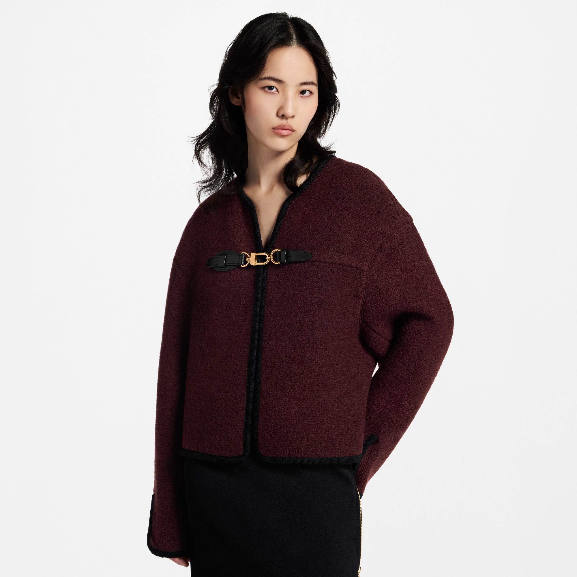  Prêt-à-Porter Manteaux et Vestes Veste boxy à mousqueton | Louis Vuitton ® (Zoom produit)