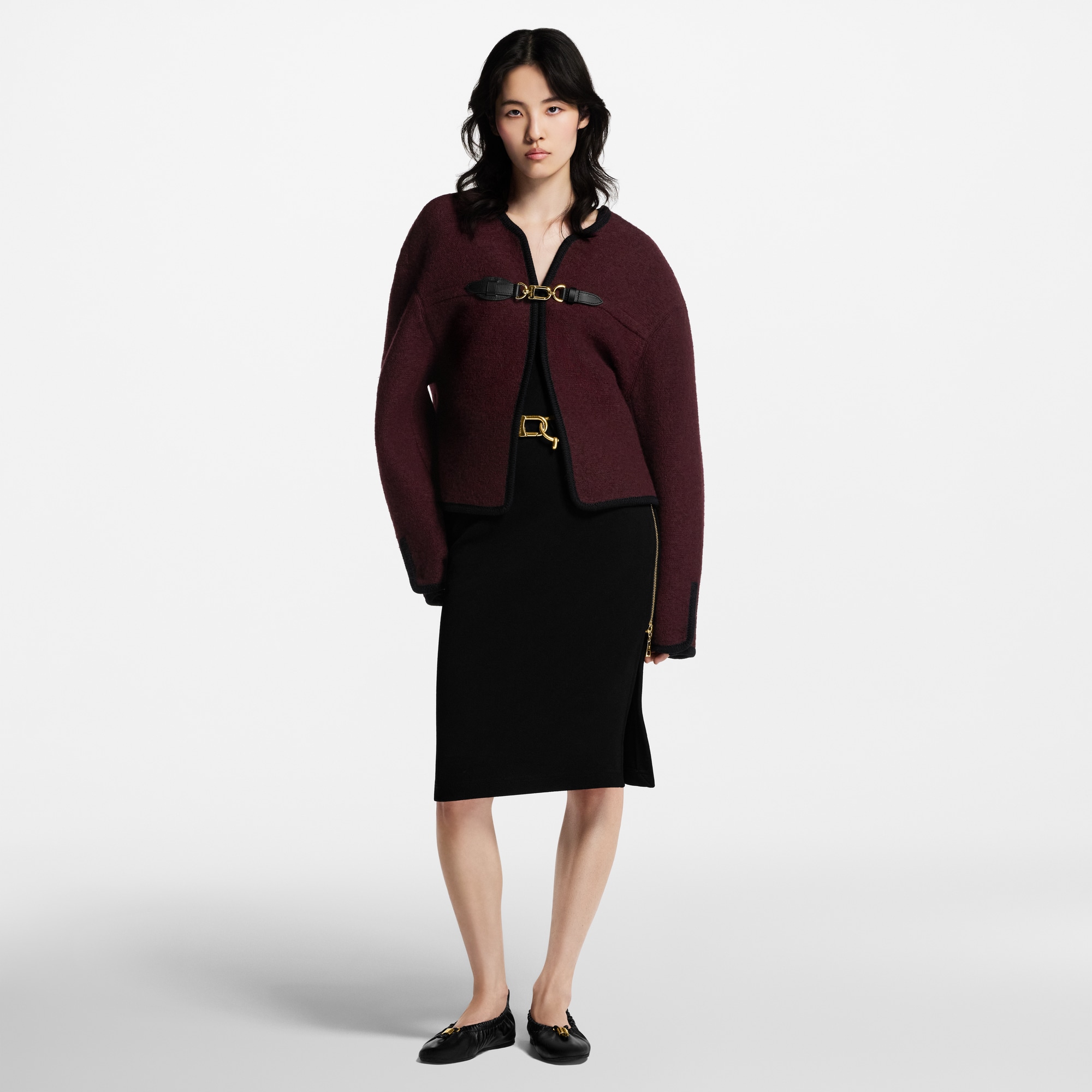  Prêt-à-Porter Manteaux et Vestes Veste boxy à mousqueton | Louis Vuitton ® (Zoom produit)