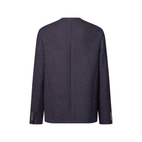 Prêt-à-Porter Blazers et Vestes Veste chic sans col en bouclette | Louis Vuitton ® (Zoom produit)