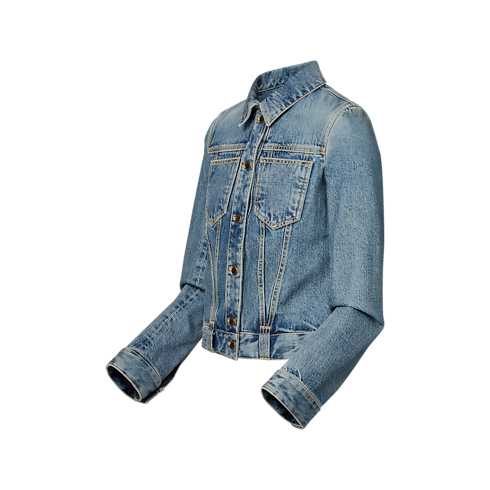Prêt-à-Porter Manteaux et Vestes Veste courte en denim | Louis Vuitton ® (Zoom produit)