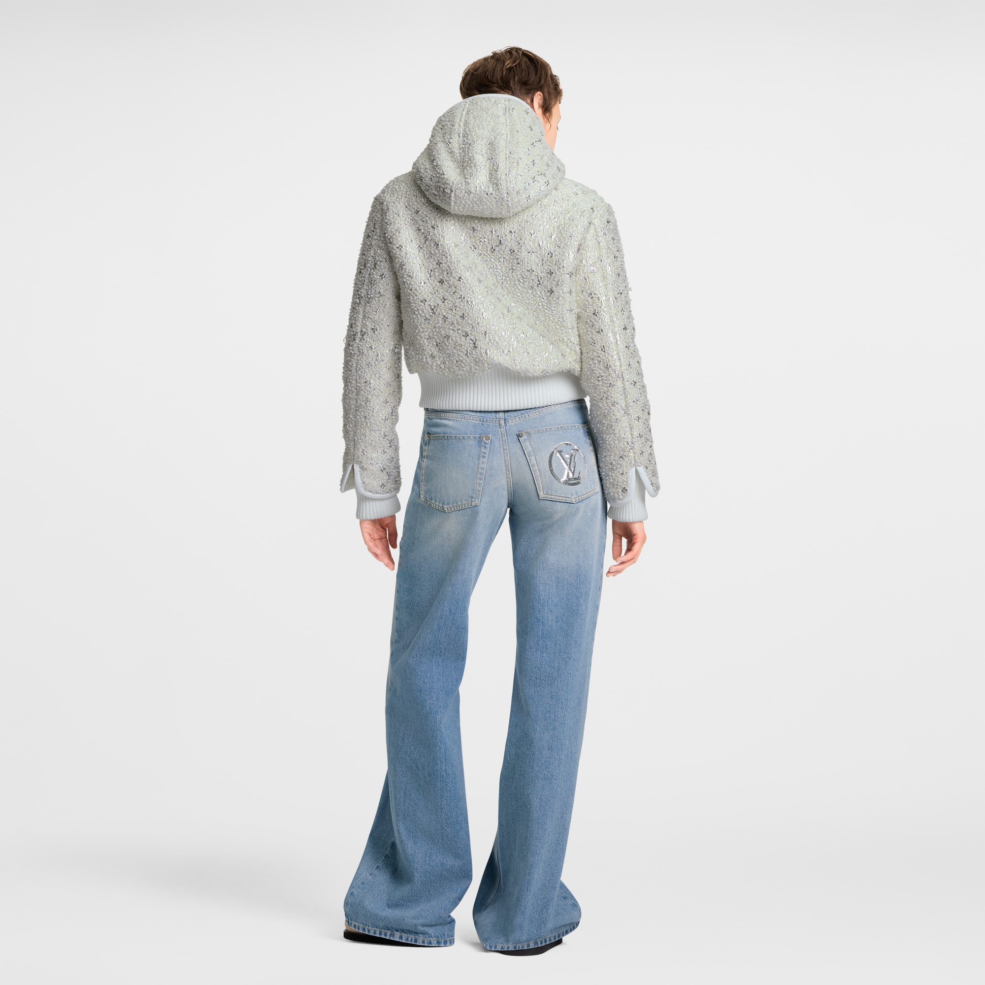  Prêt-à-Porter Manteaux et Vestes Veste courte en tweed Monogram | Louis Vuitton ® (Zoom produit)