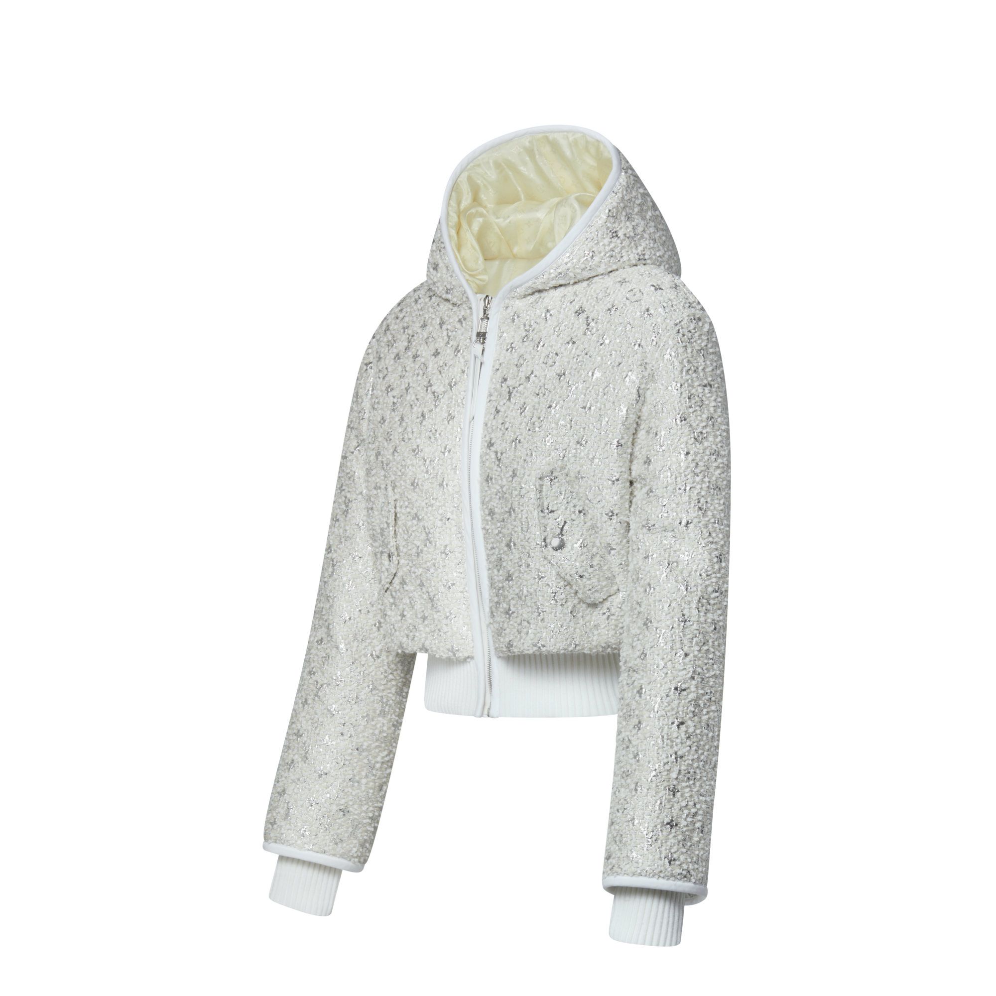  Prêt-à-Porter Manteaux et Vestes Veste courte en tweed Monogram | Louis Vuitton ® (Zoom produit)