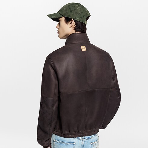 Prêt-à-Porter Manteaux et Blousons Veste de jogging en shearling | Louis Vuitton ® (Zoom produit)