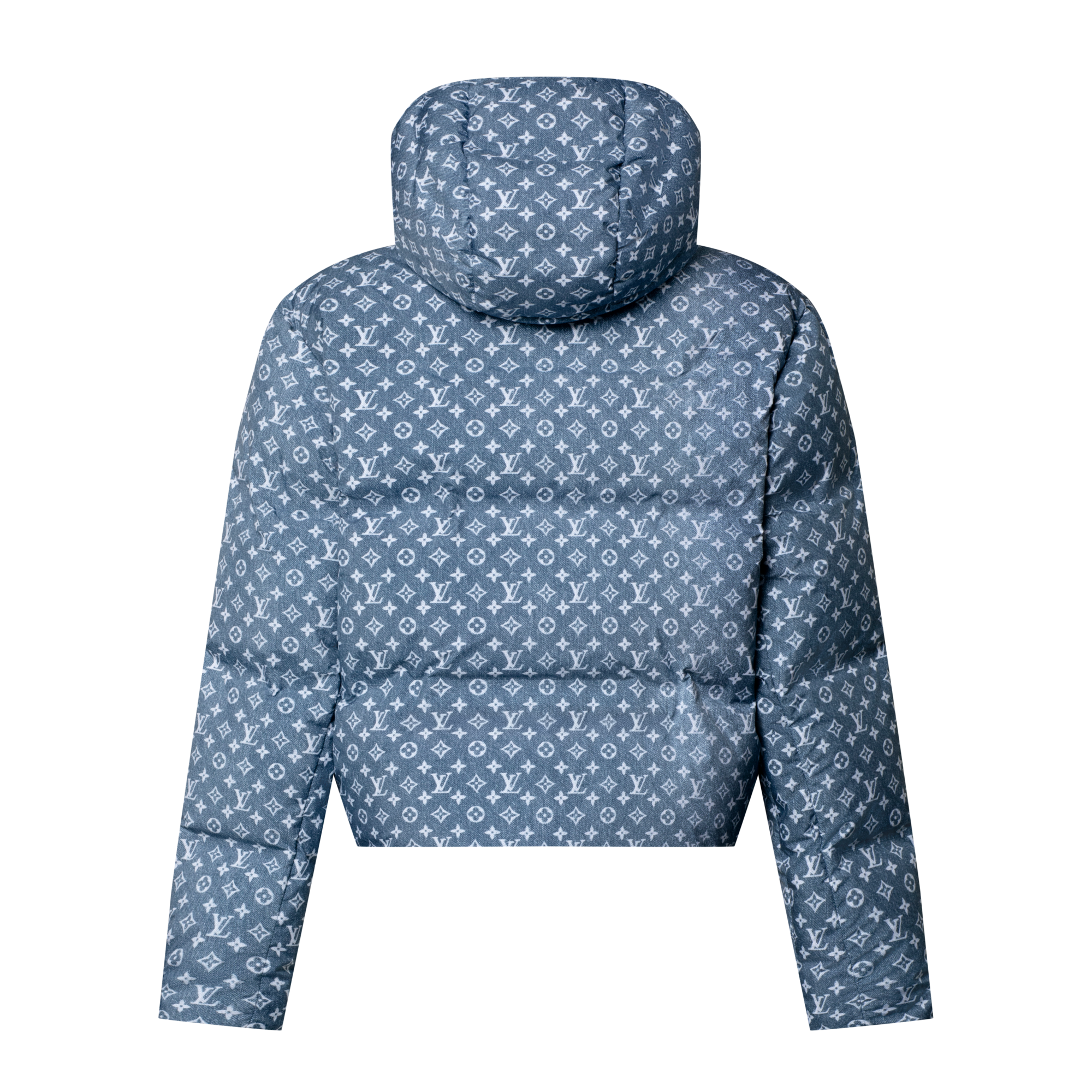  Prêt-à-Porter Manteaux et Vestes Veste de ski Monogram à effet denim | Louis Vuitton ® (Zoom produit)