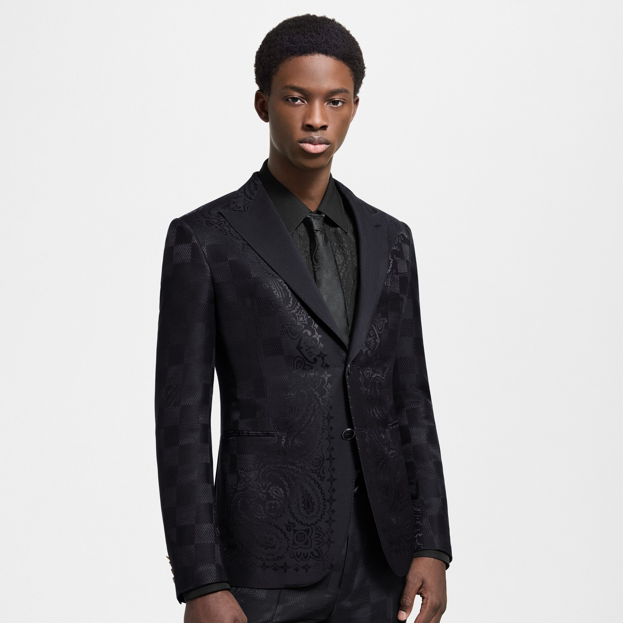  Prêt-à-Porter Blazers et Vestes Veste de soirée Pont Neuf droite en satin | Louis Vuitton ® (Zoom produit)