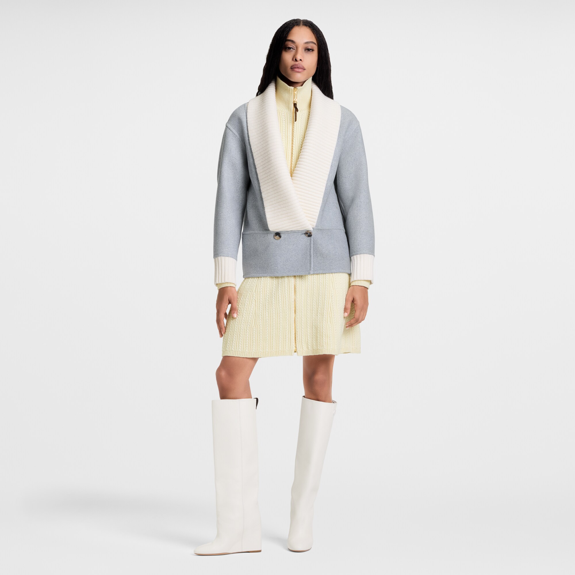  Prêt-à-Porter Manteaux et Vestes Veste double-face à effet denim | Louis Vuitton ® (Zoom produit)