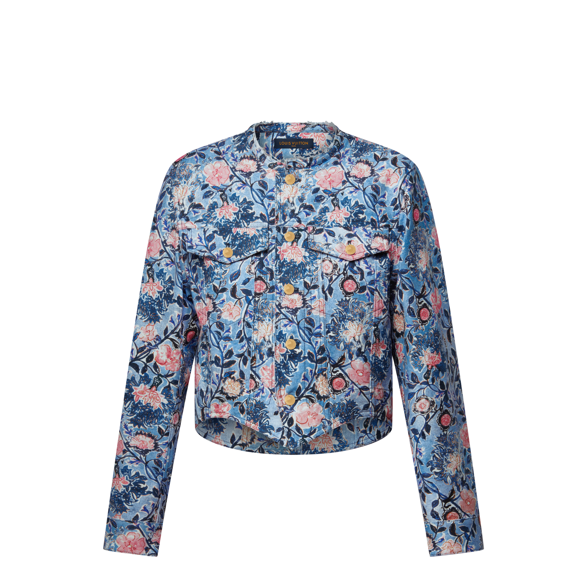  Prêt-à-Porter Manteaux et Vestes Veste en denim à motif floral | Louis Vuitton ® (Zoom produit)