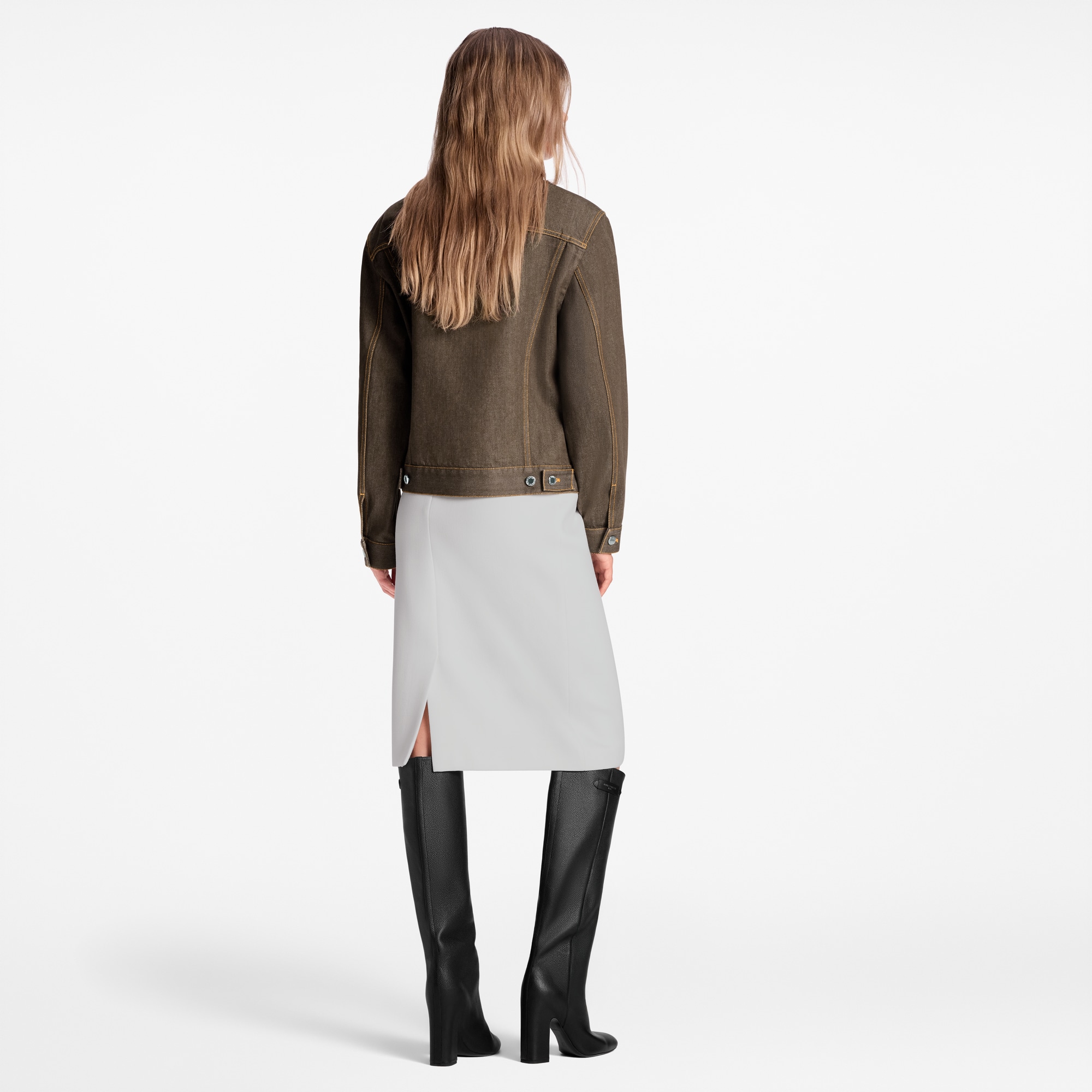  Prêt-à-Porter Manteaux et Vestes Veste en denim à patch Speedy | Louis Vuitton ® (Zoom produit)