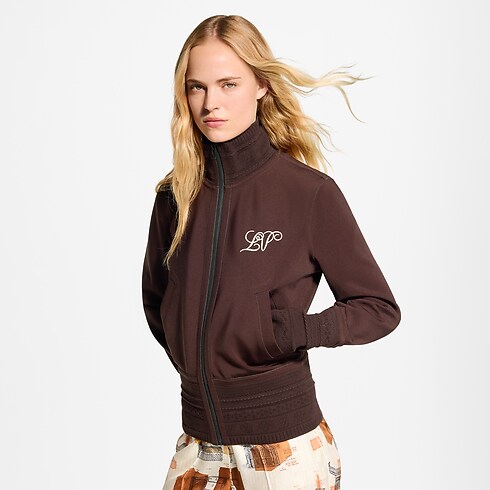 Prêt-à-Porter Manteaux et Vestes Veste en jersey technique à bordure Mahina | Louis Vuitton ® (Zoom produit)