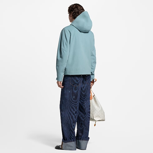 Prêt-à-Porter Manteaux et Blousons Veste imperméable en velours technique | Louis Vuitton ® (Zoom produit)