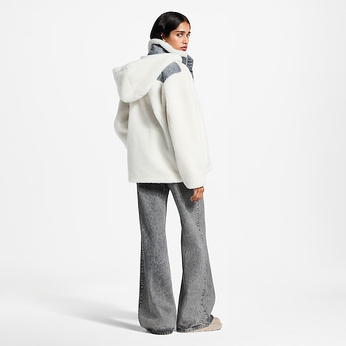 Veste polaire à détails Monogram vue ambiance