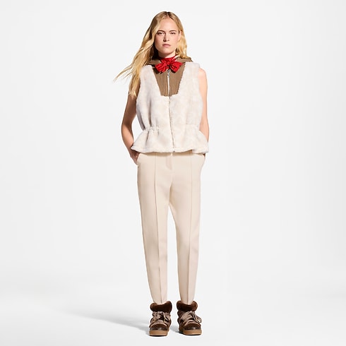 Prêt-à-Porter Manteaux et Vestes Veste sans manches en polaire Monogram | Louis Vuitton ® (Zoom produit)