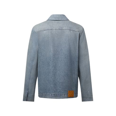 Prêt-à-Porter Manteaux et Blousons Veste upcyclée en denim | Louis Vuitton ® (Zoom produit)