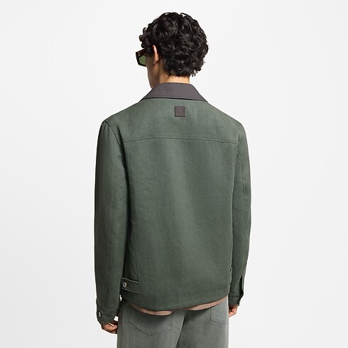 Prêt-à-Porter Manteaux et Blousons Veste workwear légère en lin | Louis Vuitton ® (Zoom produit)