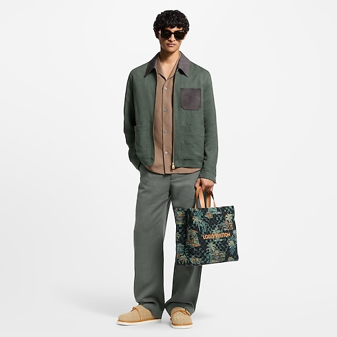 Prêt-à-Porter Manteaux et Blousons Veste workwear légère en lin | Louis Vuitton ® (Zoom produit)