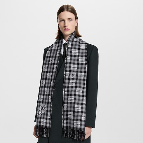 S00 Accessories Scarves Vichy Damier Scarf | Louis Vuitton ® (Product zoom)
