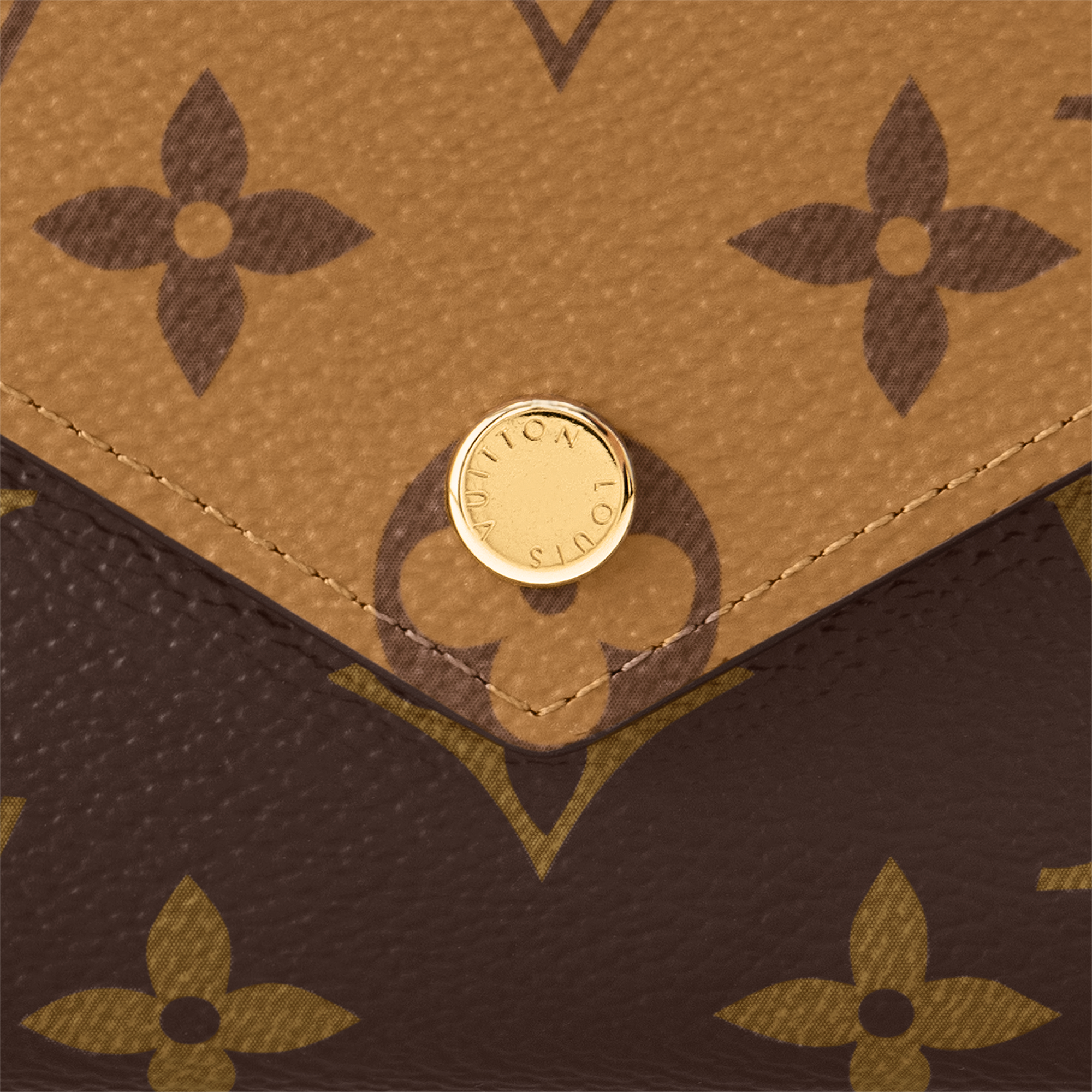 Monogram Reverse Small Leather Goods Compact Wallets Victorine Wallet | Louis Vuitton ® (Product zoom)