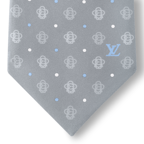 S00 Accessories Ties and Pocket Squares Vivienne Outline Tie | Louis Vuitton ® (Product zoom)