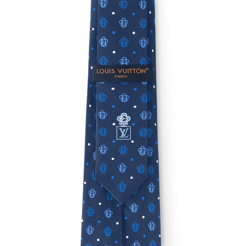 S00 Accessories Ties and Pocket Squares Vivienne Outline Tie | Louis Vuitton ® (Product zoom)