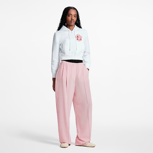 Ready-to-Wear Tops Vivienne Patch Hoodie | Louis Vuitton ® (Product zoom)