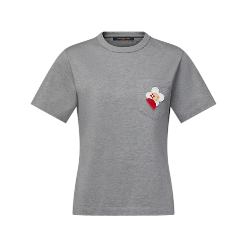 Ready-to-Wear Tops Vivienne Patch Pocket T-Shirt | Louis Vuitton ® (Product zoom)