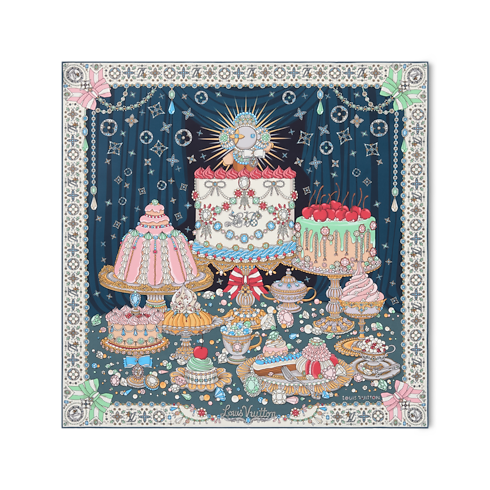 Vivienne Tea Square 70 Front View