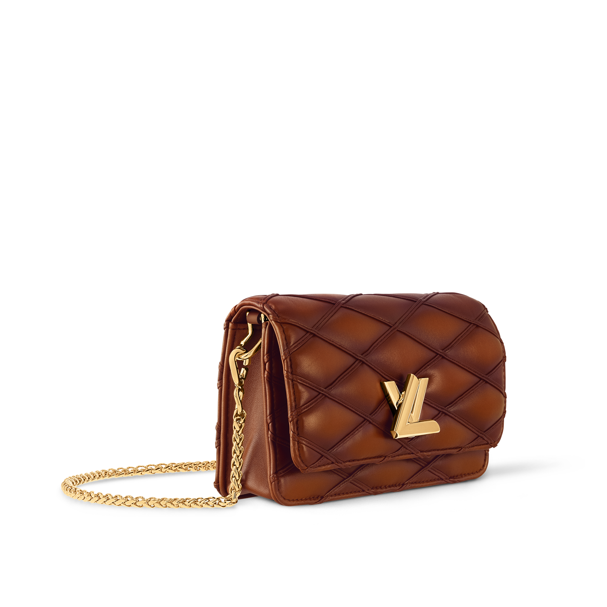 Malletage Small Leather Goods Wallets on Chain and Nano Bags Wallet On Chain GO-14 | Louis Vuitton ® (Product zoom)