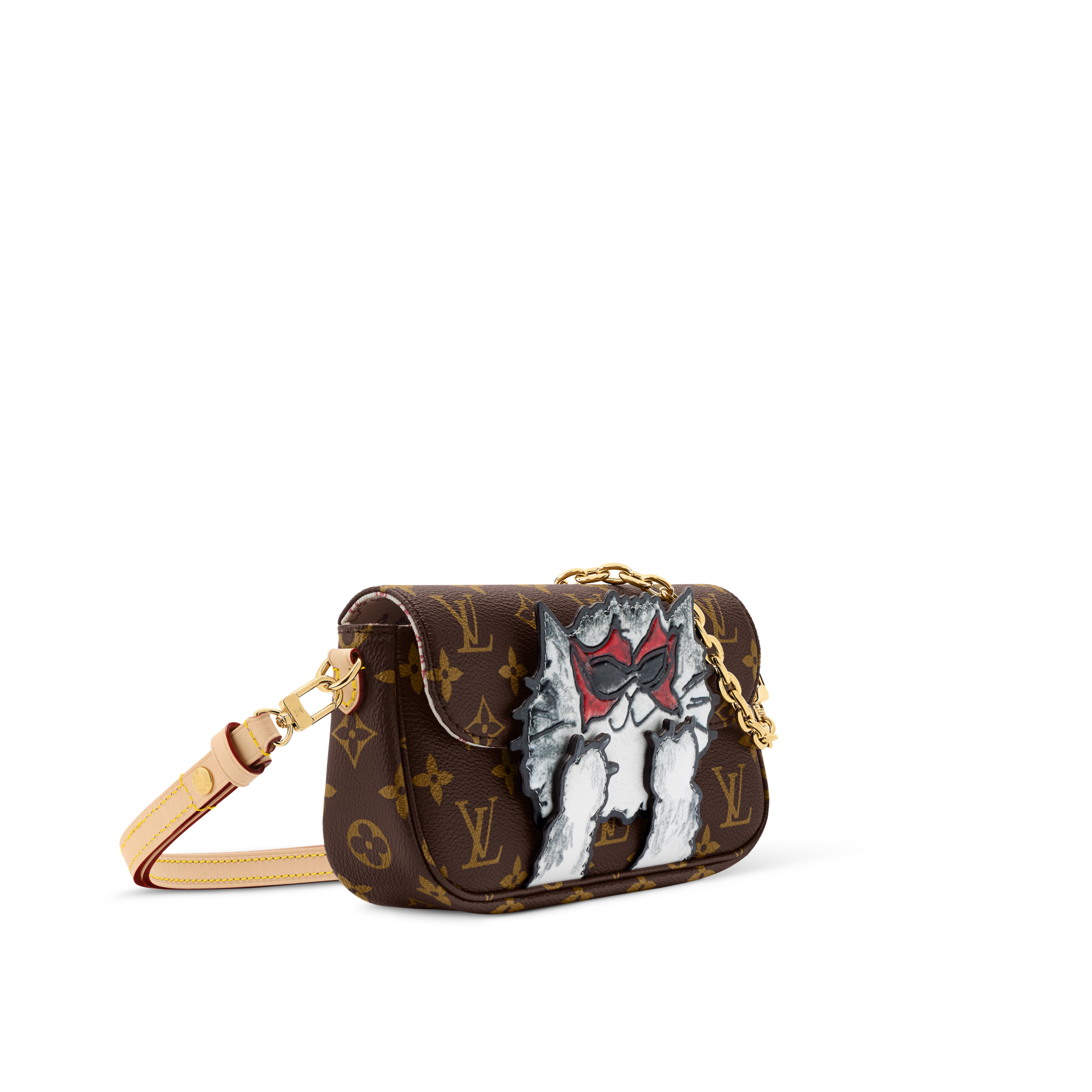 Monogram Small Leather Goods Wallets on Chain and Nano Bags Wallet On Chain Ivy | Louis Vuitton ® (Product zoom)