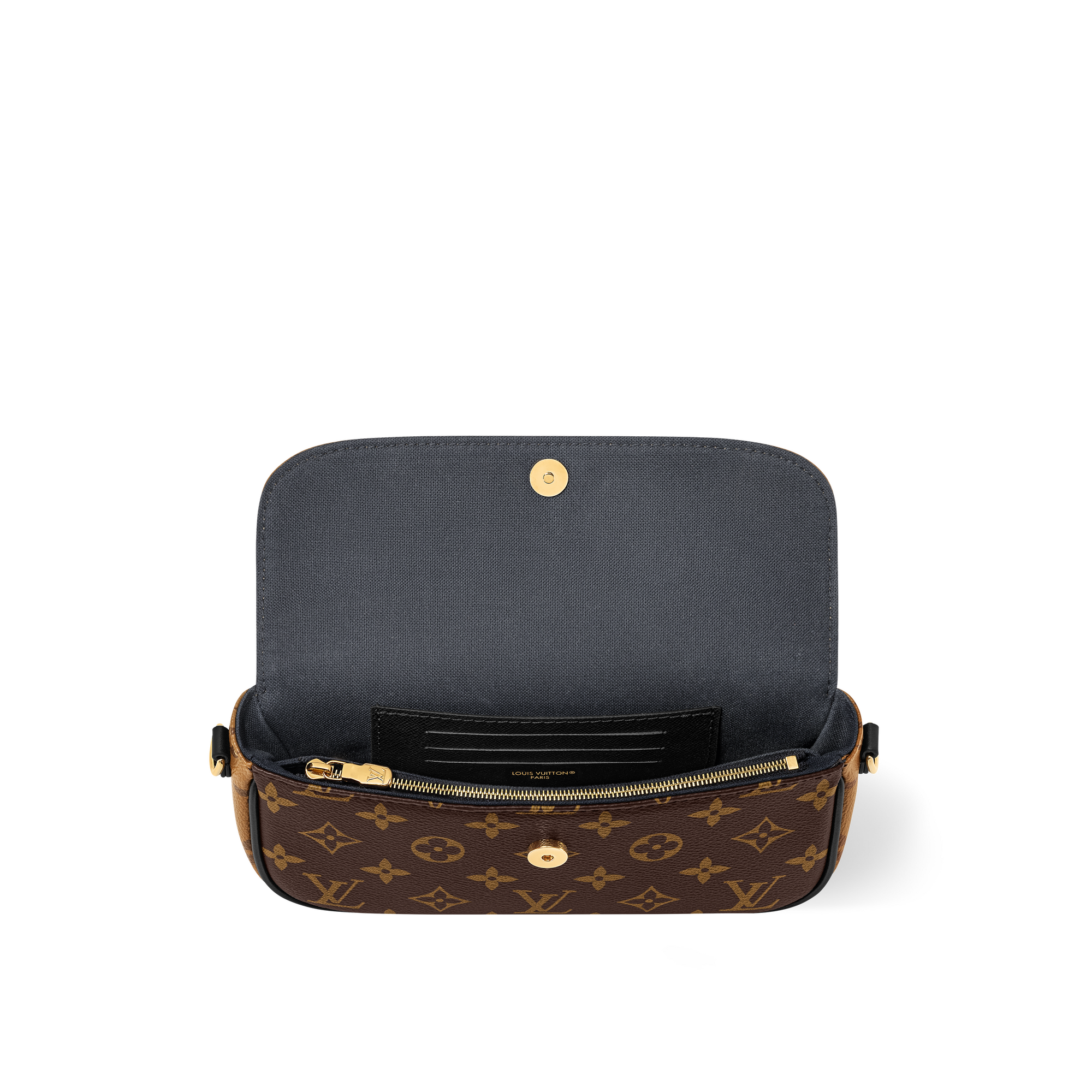 Monogram Reverse Small Leather Goods Wallets on Chain and Nano Bags Wallet On Chain Ivy | Louis Vuitton ® (Product zoom)