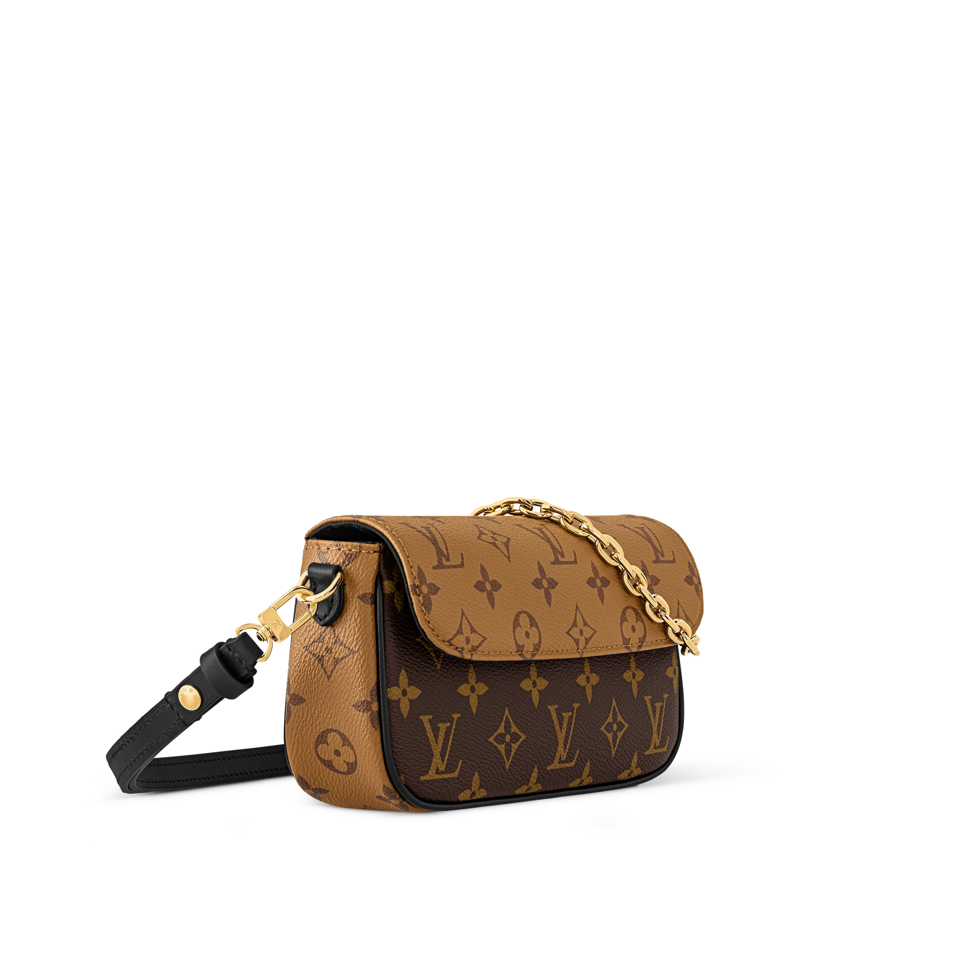Monogram Reverse Small Leather Goods Wallets on Chain and Nano Bags Wallet On Chain Ivy | Louis Vuitton ® (Product zoom)