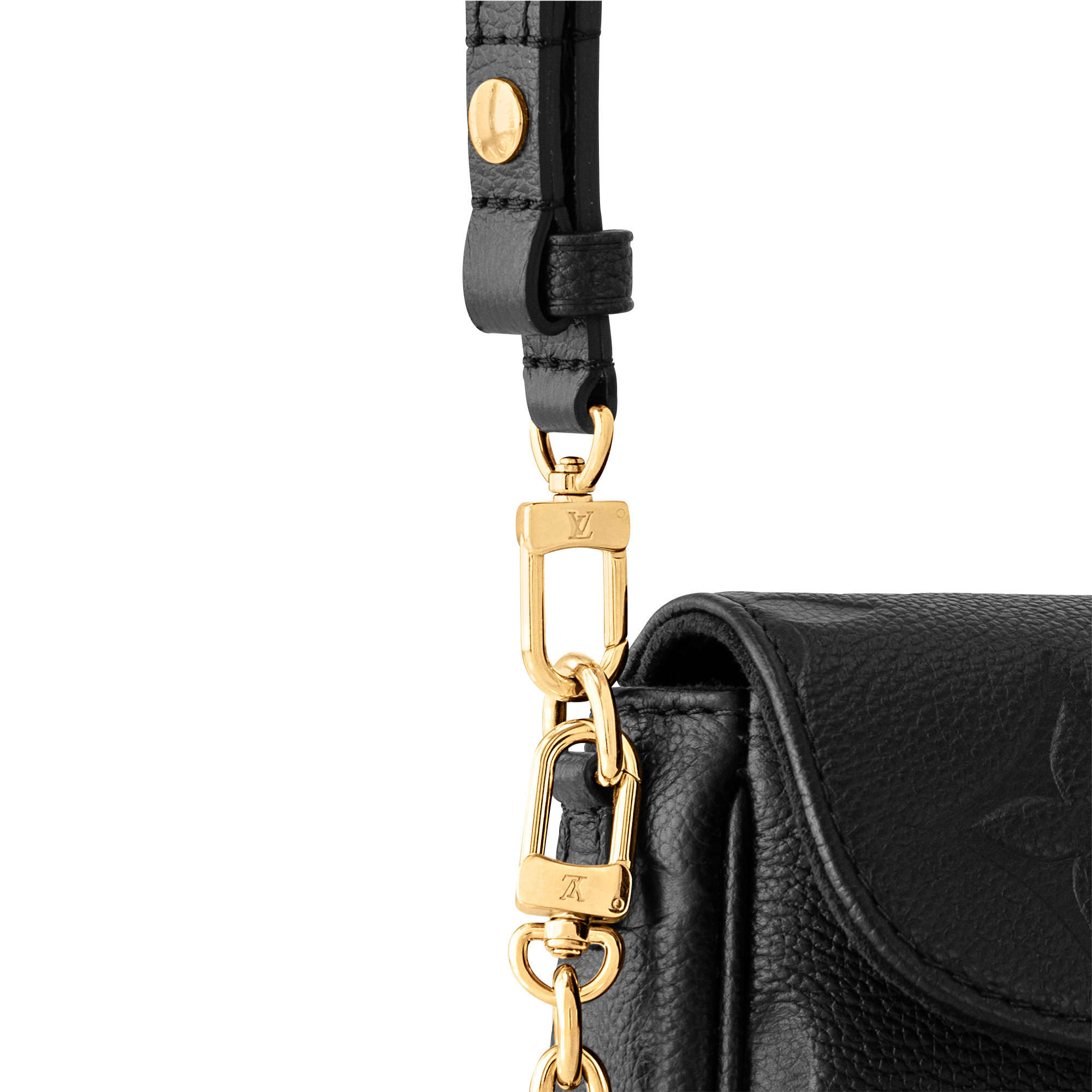 Monogram Empreinte Leather Small Leather Goods Wallets on Chain and Nano Bags Wallet On Chain Ivy | Louis Vuitton ® (Product zoom)