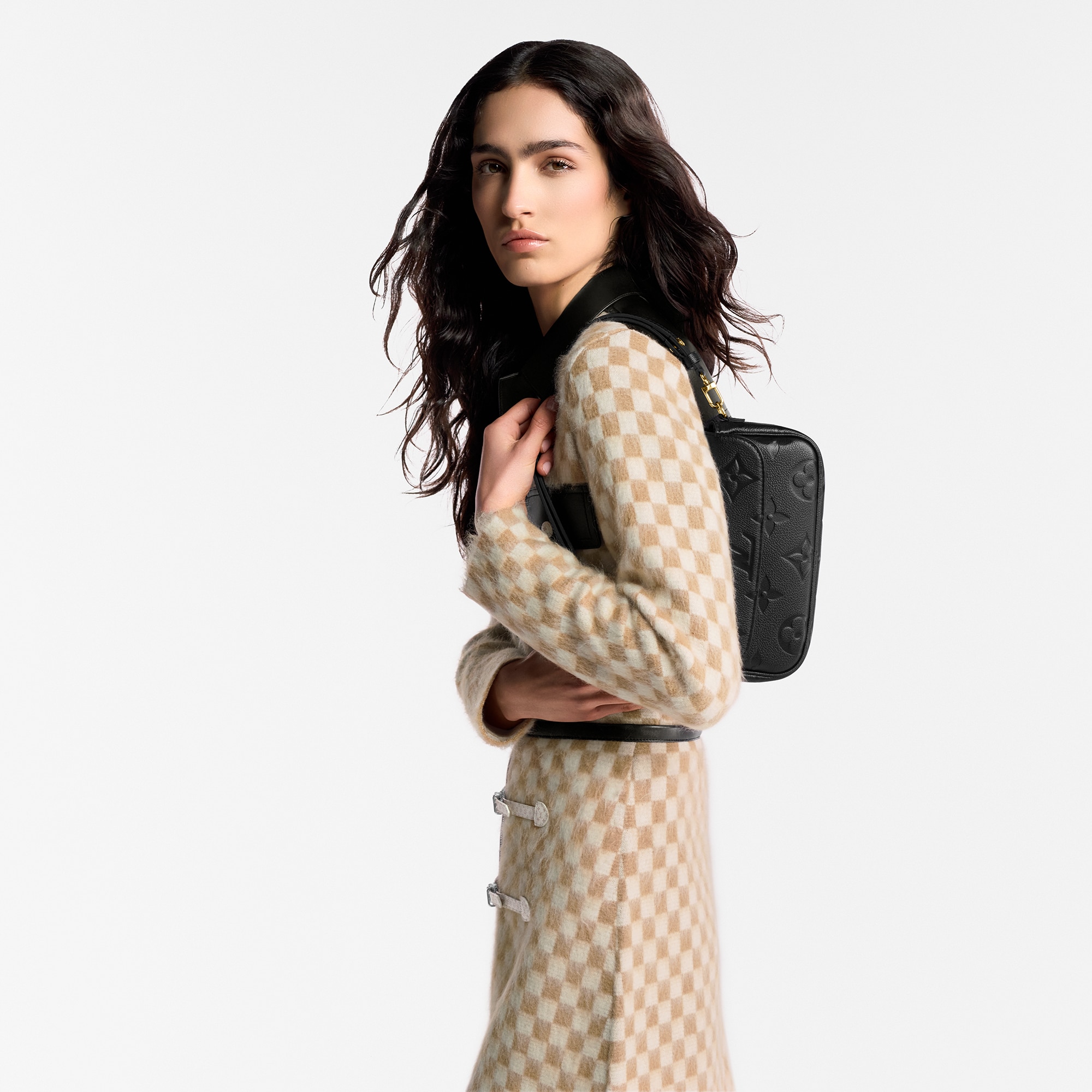 Monogram Empreinte Leather Small Leather Goods Wallets on Chain and Nano Bags Wallet On Chain Ivy | Louis Vuitton ® (Product zoom)