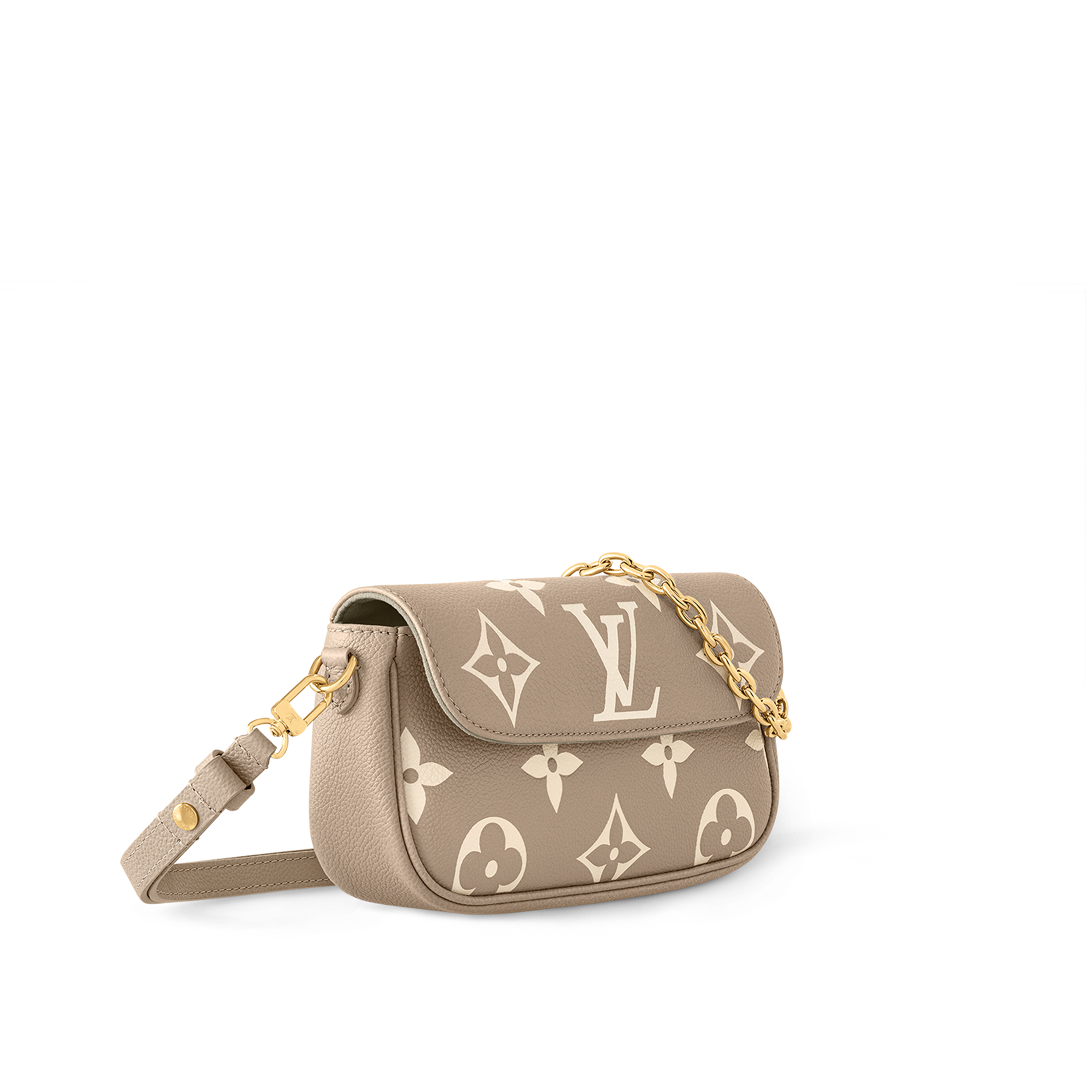 Bicolor Monogram Empreinte Leather Small Leather Goods Wallets on Chain and Nano Bags Wallet On Chain Ivy | Louis Vuitton ® (Product zoom)