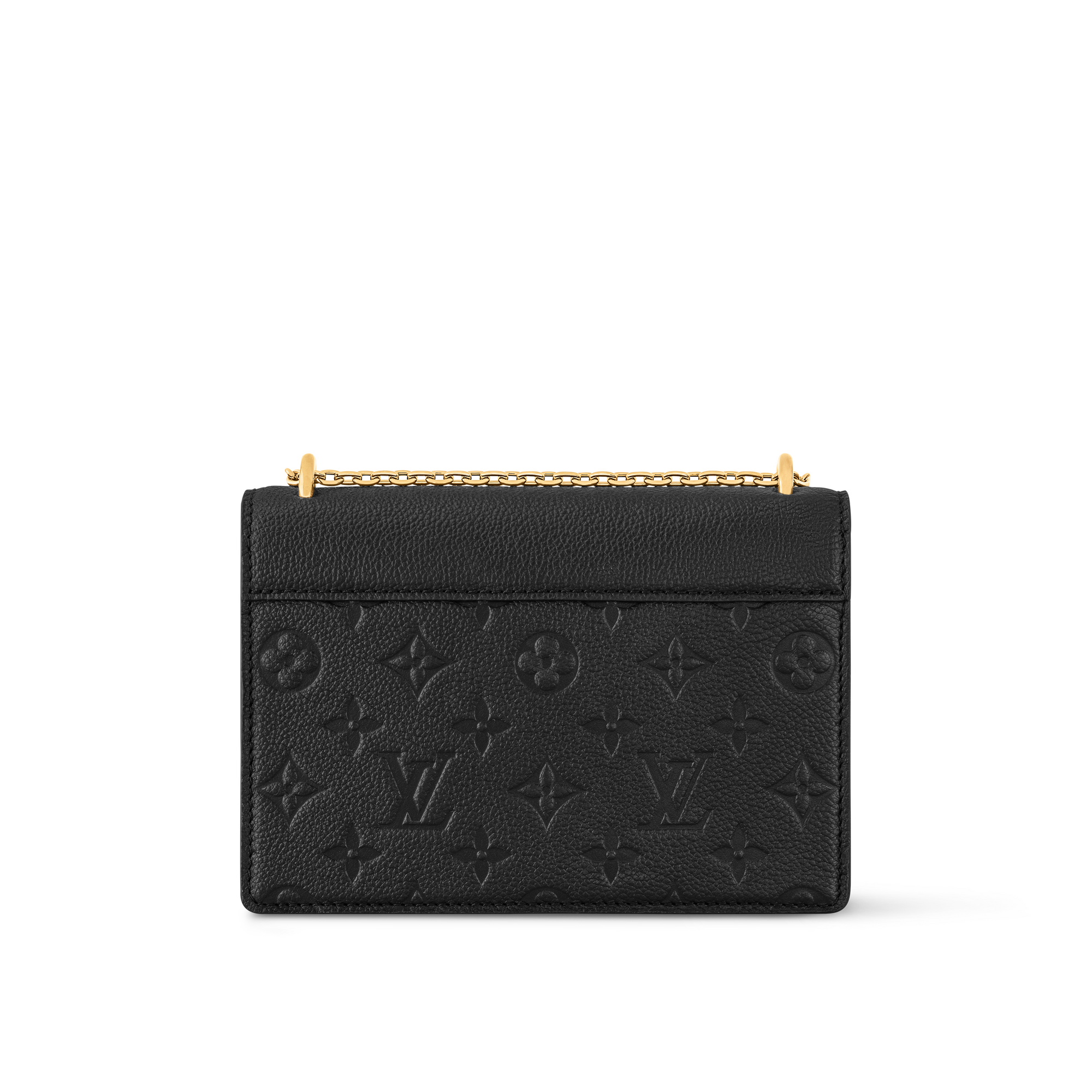 Monogram Empreinte Leather Small Leather Goods Wallets on Chain and Nano Bags Wallet On Chain Rosy | Louis Vuitton ® (Product zoom)