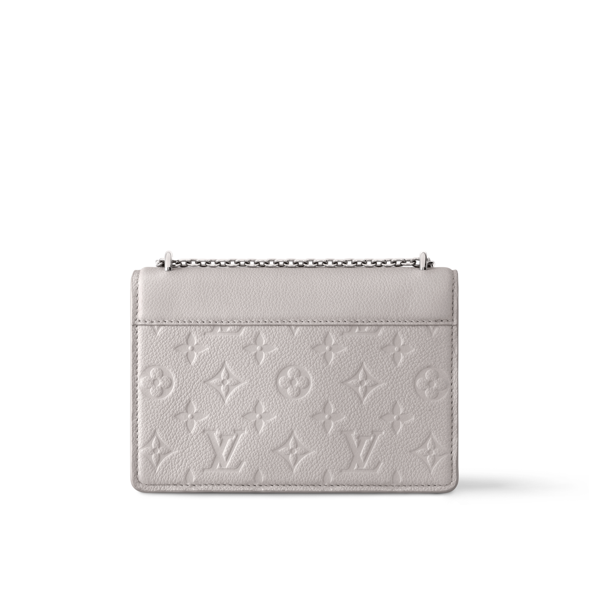 Monogram Empreinte Leather Small Leather Goods Wallets on Chain and Nano Bags Wallet On Chain Rosy | Louis Vuitton ® (Product zoom)