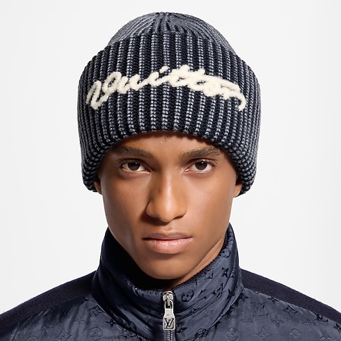 S00 Accessories Hats, Beanies and Socks Washed Signature Beanie | Louis Vuitton ® (Product zoom)