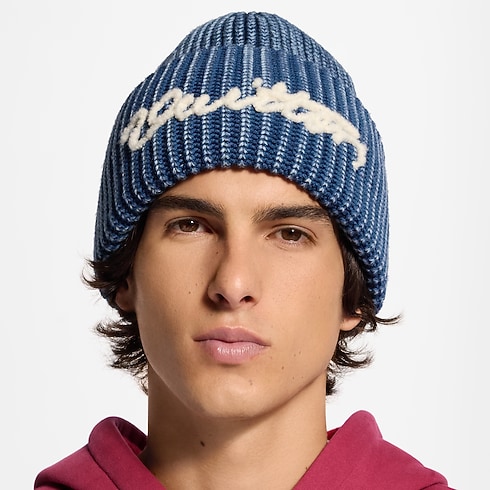 S00 Accessories Hats, Beanies and Socks Washed Signature Beanie | Louis Vuitton ® (Product zoom)