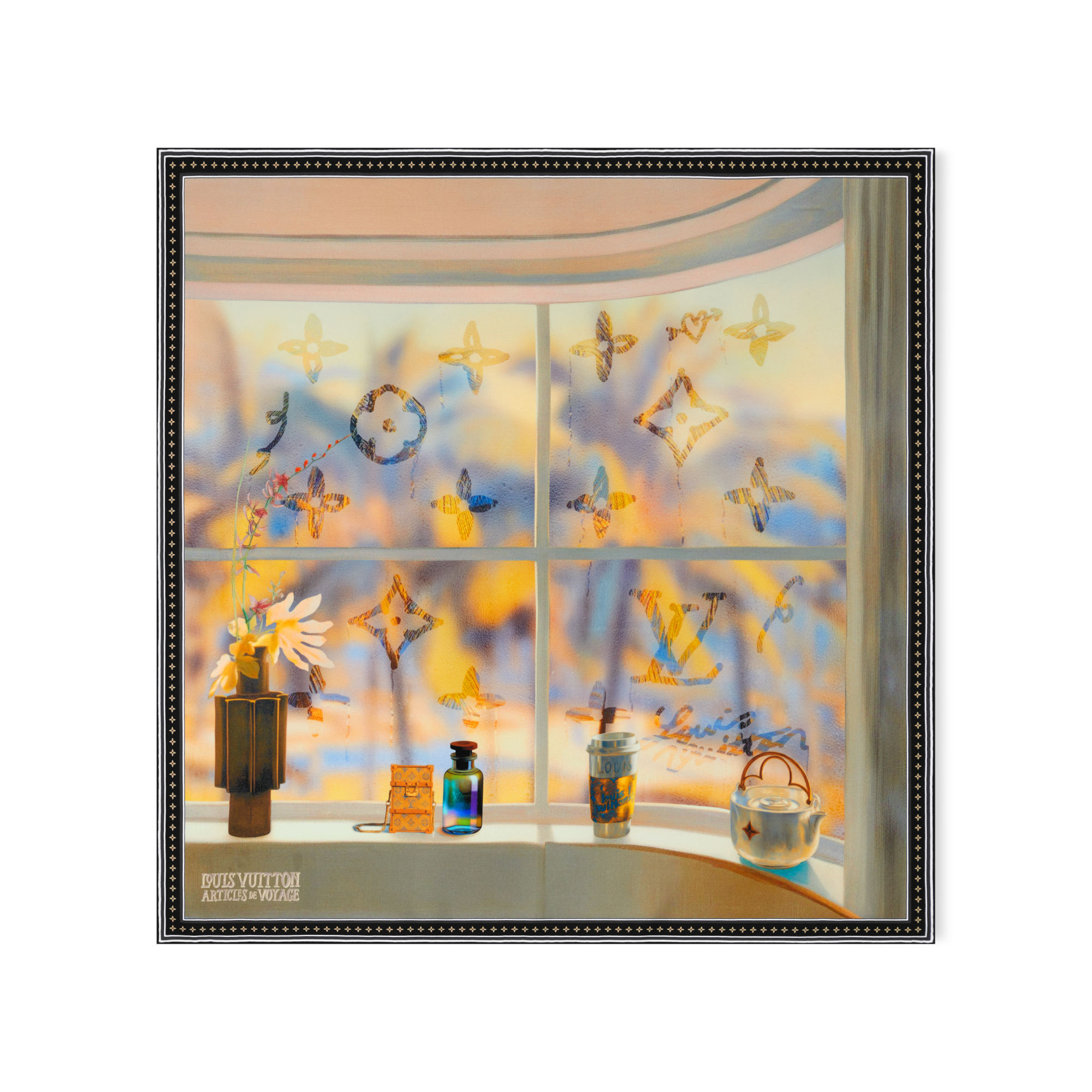 S00 Accessories Silk and Bandanas Window View Silk Square | Louis Vuitton ® (Product zoom)