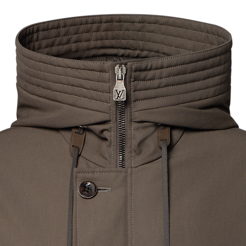 Nouveautés Homme } Wintery Padded Scooter Parka | Louis Vuitton ® (Zoom produit)