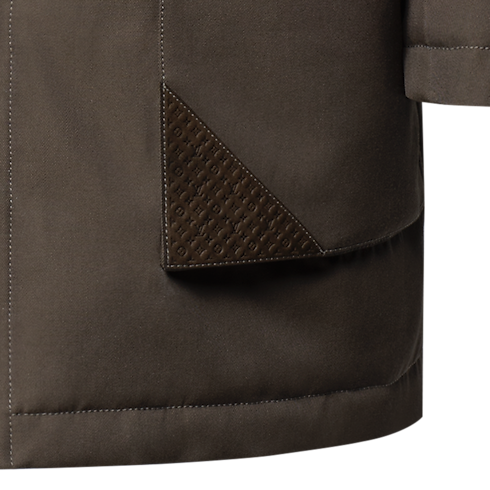 Nouveautés Homme } Wintery Padded Scooter Parka | Louis Vuitton ® (Zoom produit)