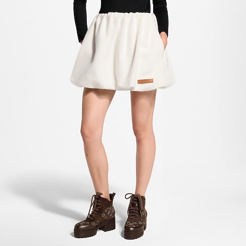 Ready-to-Wear New In Ready-to-Wear Wool Bubble Skirt | Louis Vuitton ® (Product zoom)