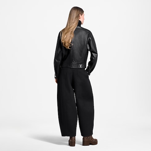 Ready-to-Wear Coats and Jackets Wool Insert Biker Jacket | Louis Vuitton ® (Product zoom)