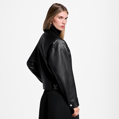 Ready-to-Wear Coats and Jackets Wool Insert Biker Jacket | Louis Vuitton ® (Product zoom)