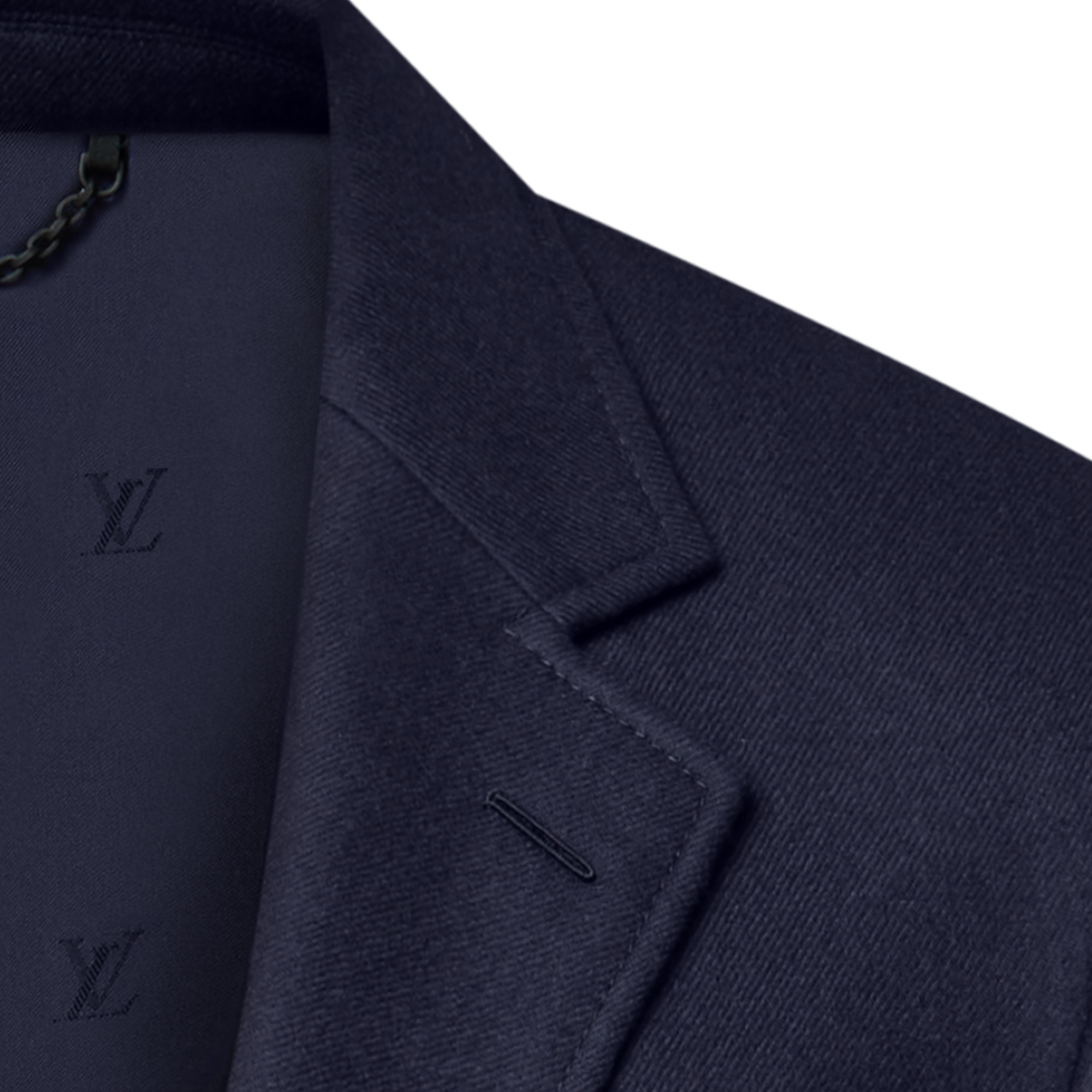  Ready-to-Wear Blazers and Jackets Wool-Silk Blend Flannel Blazer  | Louis Vuitton ® (Product zoom)