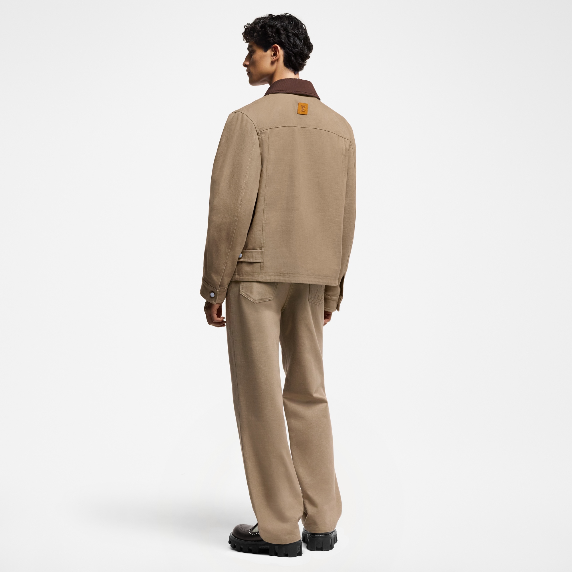  Ready-to-Wear Coats and Outerwear Workwear Cotton Canvas Blouson | Louis Vuitton ® (Product zoom)
