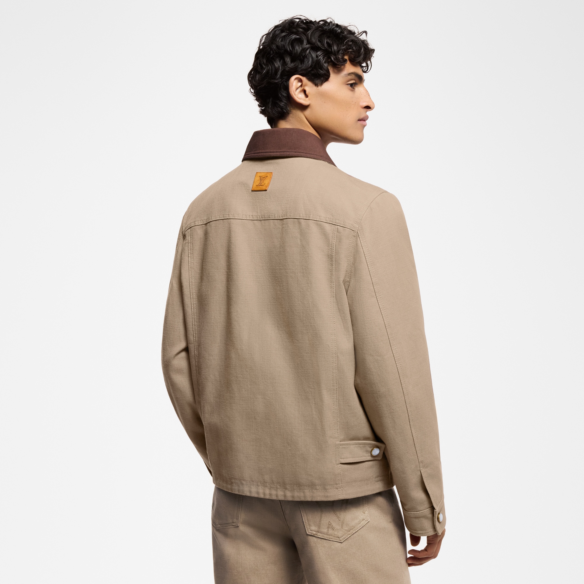  Ready-to-Wear Coats and Outerwear Workwear Cotton Canvas Blouson | Louis Vuitton ® (Product zoom)